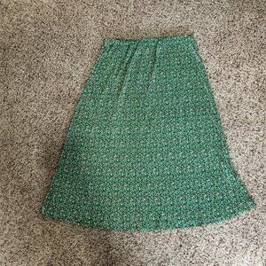 Love, Fire | Women's Midi Elastic Waist Skirt | Size XL